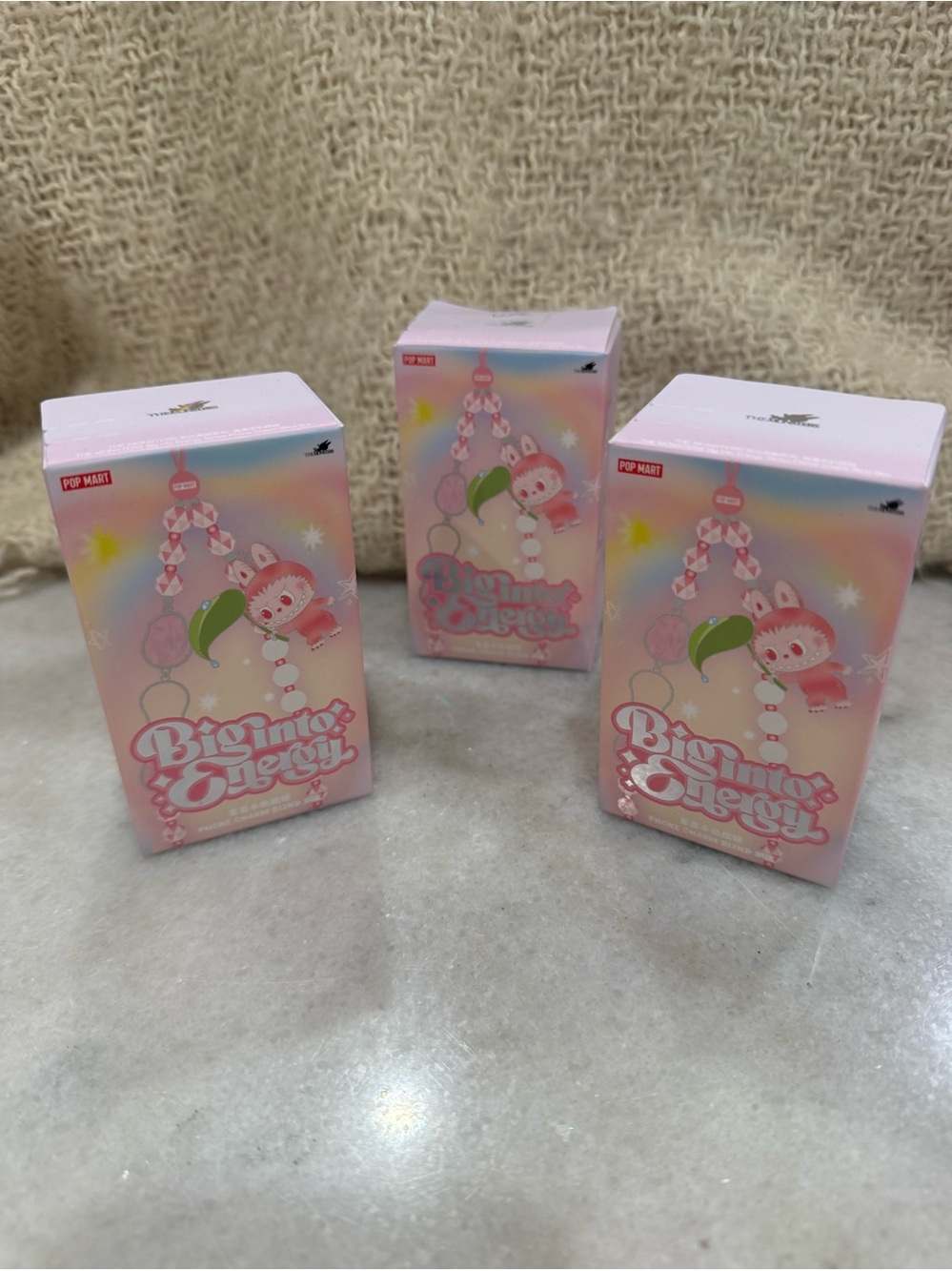 Secret Labubu BIE Phone Charm “ID” along with Love and Loyalty phone charms. - Picture 3 of 7